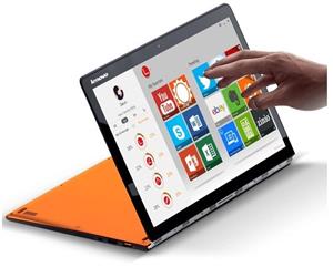 لپ تاپ لنوو سری یوگا با پردازنده Core M و صفحه نمایش لمسی